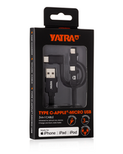 Yatra 3-in-1 MFI Cable