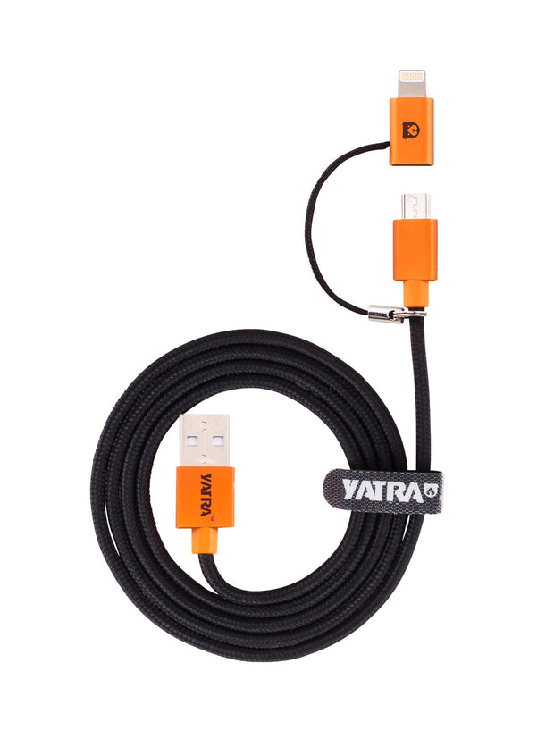 Yatra 2-in-1 MFI Cable