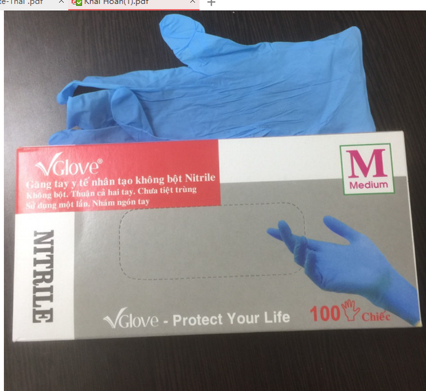 Medical Nitrile Gloves（Powder Free Non-Sterile)